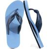 imageKuaiLu Womens Flip Flops With Arch Support Comfortable Yoga Mat Cushion Thong Leather Sandals for Ladies Fashion Slip On Summer Beach Walking Slides Indoor Outdoor Travel Orthotic SlippersBlue