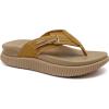 imageKuaiLu Womens Orthotic Cushion Flip Flops Sport Recovery Walking Sandals for Women with Comfortable Arch Support  Adjustable Flatform Slip On Indoor Outdoor For Summer CasualBeige