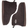imageKuaiLu Mens House Slippers Booties Cozy Memory Foam Boots Warm Plush Lining Winter Felt Home Bedroom Slipper Socks Indoor Outdoor NonSlip ShoesReddish Brown