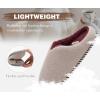 imageKuaiLu Womens Memory Foam Slippers Ladies Cozy Fuzzy Plush Fur Lined Warm Winter Cushioned Slip on House Bedroom Shoes Comfy Indoor Outdoor Hard Sole Arch Supportive Plantar Fasciitis Beige Size 11