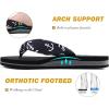 imageKuaiLu Flip Flops Women Yoga Foam Ladies Comfort Arch Support Summer Beach Casual Thong SandalsBlack