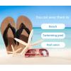 imageKuaiLu Flip Flops Women Yoga Foam Ladies Comfort Arch Support Summer Beach Casual Thong SandalsBlack Tan