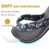 imageKuaiLu Flip Flops Women Yoga Foam Ladies Comfort Arch Support Summer Beach Casual Thong SandalsGrey