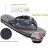 imageKuaiLu Flip Flops Women Yoga Foam Ladies Comfort Arch Support Summer Beach Casual Thong SandalsGrey