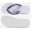 imageKuaiLu Women Flip FlopsPurple White