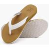 imageKuaiLu Women Flip FlopsWhite Khaki