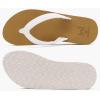 imageKuaiLu Women Flip FlopsWhite Khaki
