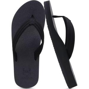 imageKuaiLu Women Flip FlopsAll Black