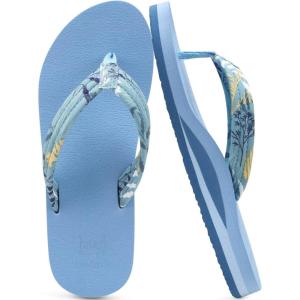 imageKuaiLu Women Flip FlopsLight Blue