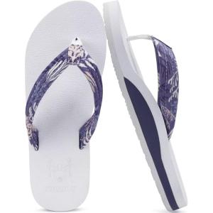 imageKuaiLu Women Flip FlopsPurple White