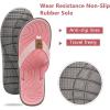imageKuaiLu Womens Casual Flip Flops Comfortable Yoga Mat Arch Support Memory Foam Comfort Cushion Summer Beach Pool Slip on Walking Thong Sandals Ladies Orthotic Recovery Plantar Fasciitis Pink 7