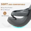 imageKuaiLu Womens Dressy Sandals Arch Support Yoga Mat Walking Cross Slides Ladies Slip on Orthotic Travel Outfits Slippers Cushion ComfortableAll Grey
