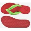 imageKuaiLu Womens Dressy Sandals Arch Support Yoga Mat Walking Cross Slides Ladies Slip on Orthotic Travel Outfits Slippers Cushion ComfortableGreen Red