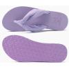 imageKuaiLu Womens Dressy Sandals Arch Support Yoga Mat Walking Cross Slides Ladies Slip on Orthotic Travel Outfits Slippers Cushion ComfortableLight Purple