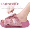imageKuaiLu womens Womens SlippersLovely Pink Tip Dyeing