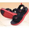 imageKuaiLu Mens Hiking Sandals With Arch Support Sport Recovery Athletic Walking Sandals For Man Outdoor Summer Casual Thick Cushion Beach Water Fisherman Sandal Size 715BlackRed